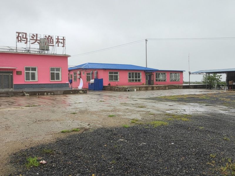 东戴河止锚湾码头渔村-